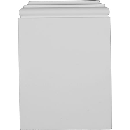 Ekena Millwork 7 3/8"W x 10 1/4"H x 1 7/8"P Traditional Plinth Block PB07X10X01TR